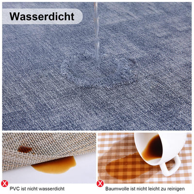 Set de 4 sets de table lavables, sets de table imperméables, beaux sets de table