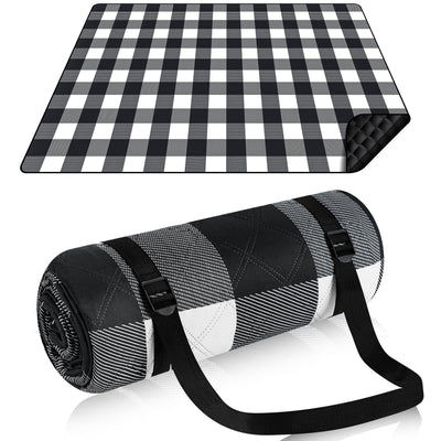 Picknickdecke wasserdicht, Boho Stranddecke sandfreie Strandmatte mit Tragegurt