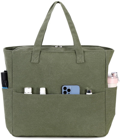 Grand sac de plage avec fermeture éclair