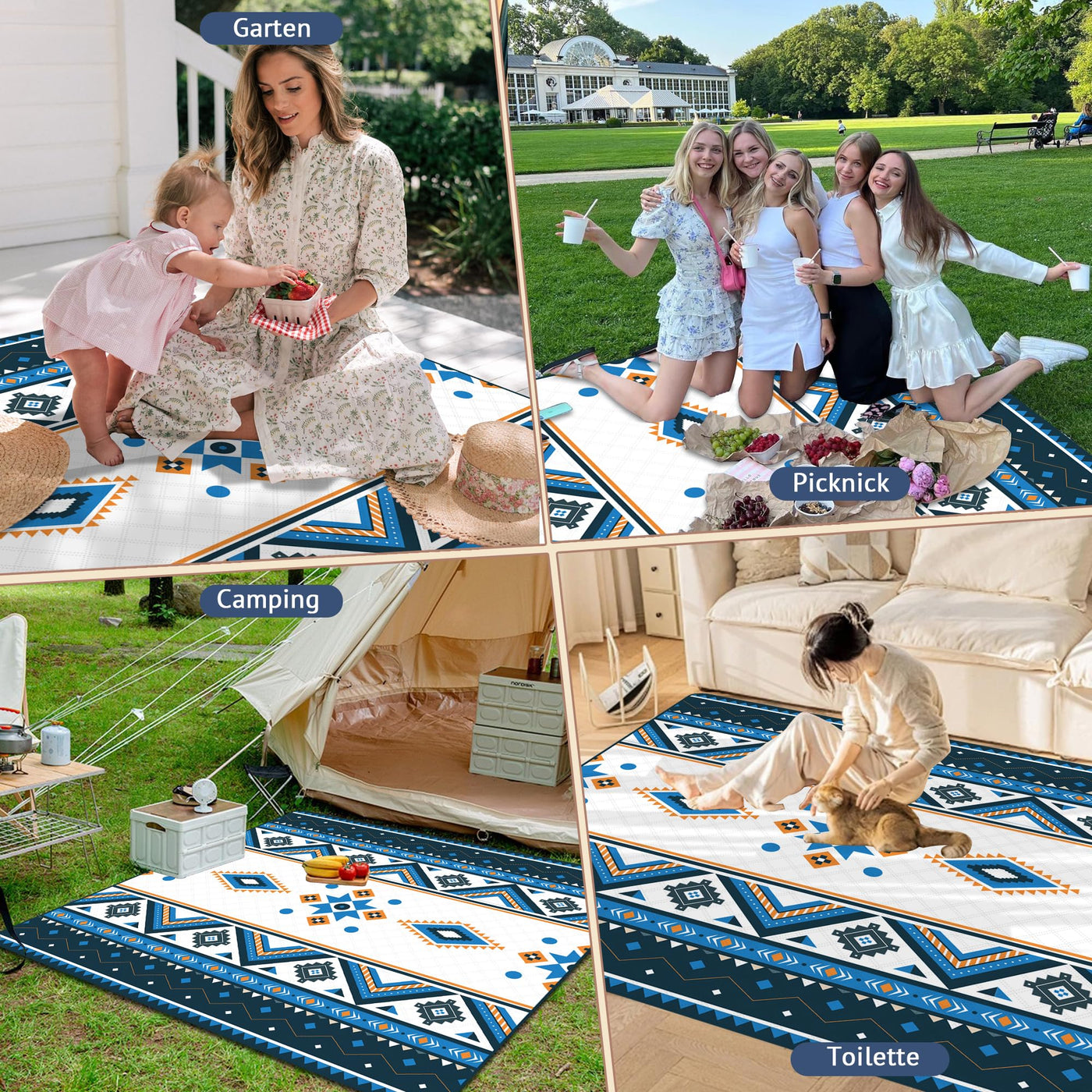 Picnic Blanket Travel Camping Blanket Travel Blanket