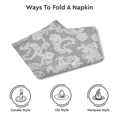 Serviettes de table à manger lot de 6