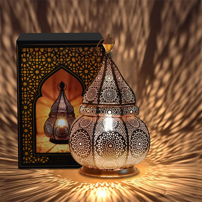 Oriental lamp for candles, lamp holders and LED fairy lights Moroccan lantern