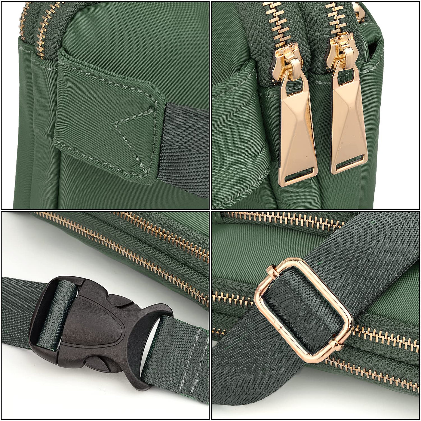 Sac de Taille en Nylon Imperméable