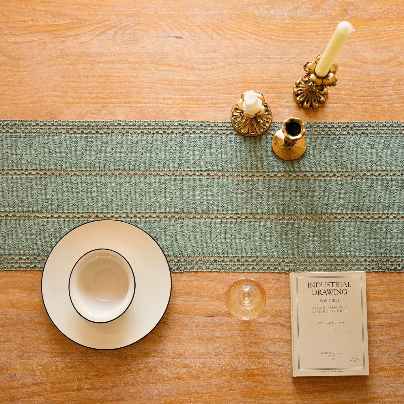 Chemin de Table Boho Macramé