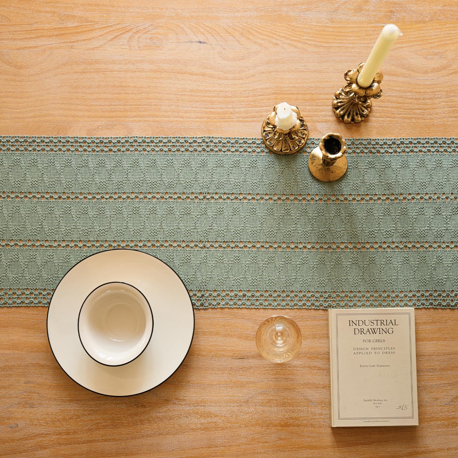 Chemin de Table Boho Macramé
