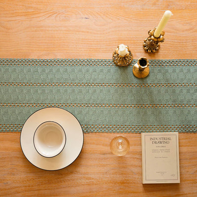 Chemin de Table Boho Macramé