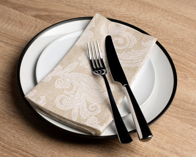 Ensemble de 12 serviettes de table de salle à manger