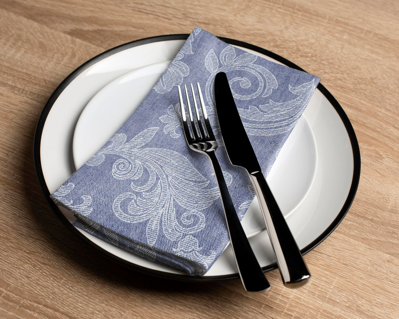 Ensemble de 12 serviettes de table de salle à manger