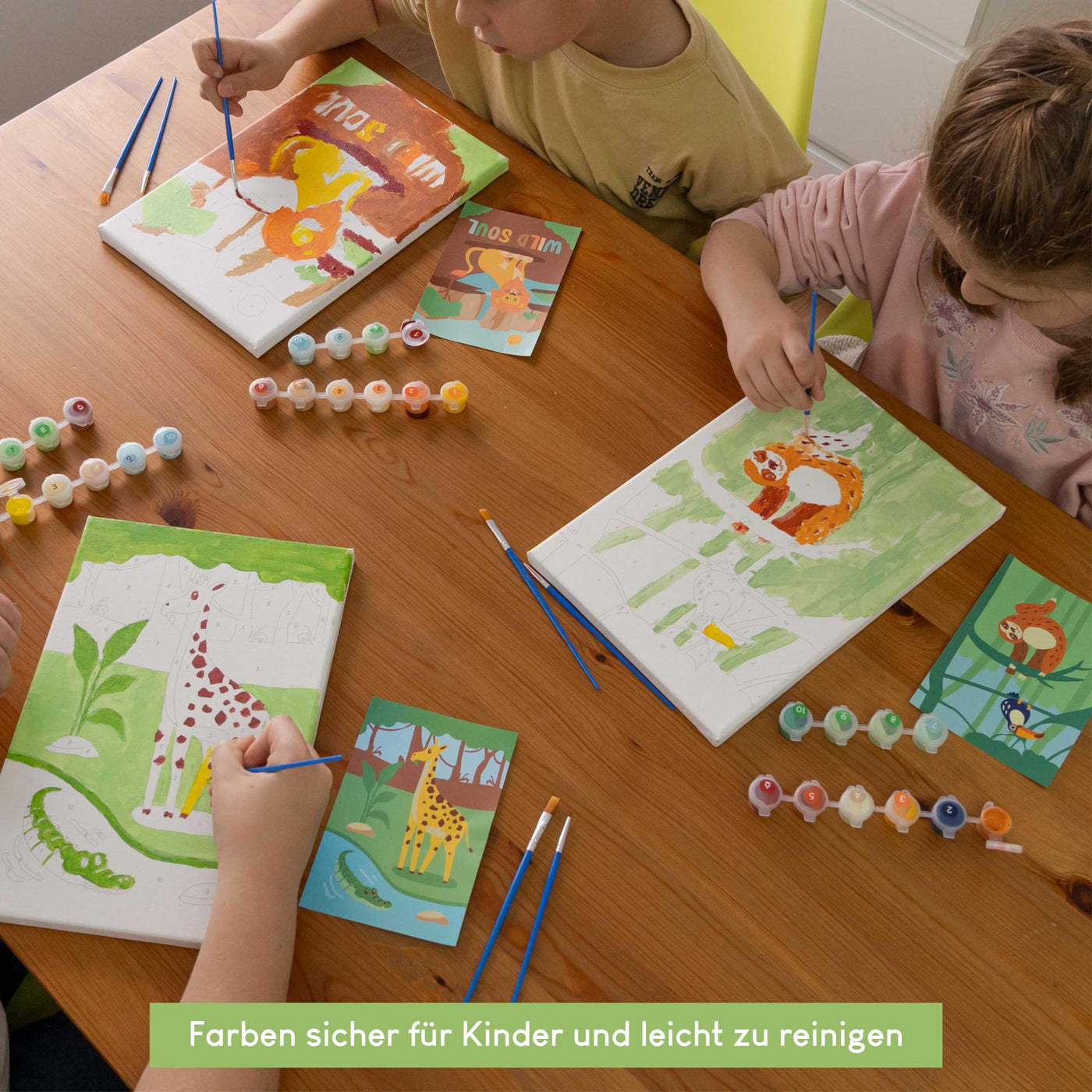 Set créatif de peinture par numéros pour enfants