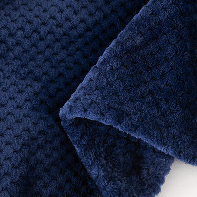 Couverture douillette Couverture en polaire super douce et chaude pour le canapé et le lit avec motif gaufré, couverture douillette et confortable