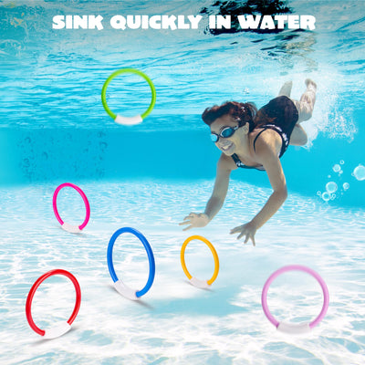 Pool diving ring