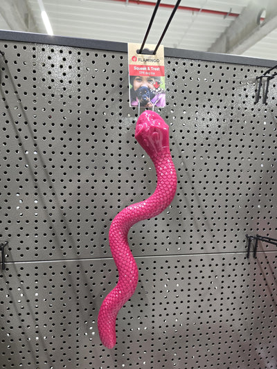 Sneaky Snake - Jouet Snack pour Chiens, en TPR avec Couineur-Remplissable pour un jeu Interactif