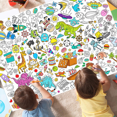 Paper tablecloth for children to color, dinosaur coloring tablecloth dinosaur coloring tablecloth