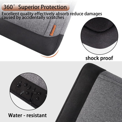Housse de protection pour ordinateur portable Mallette d'affaires Sac à bandoulière pour ordinateur portable