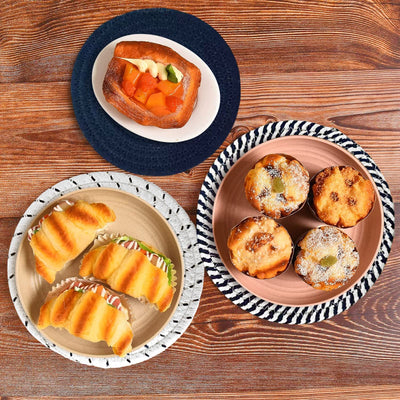 Support de Pot Chaud de Tapis de Tissage de Fil de Coton