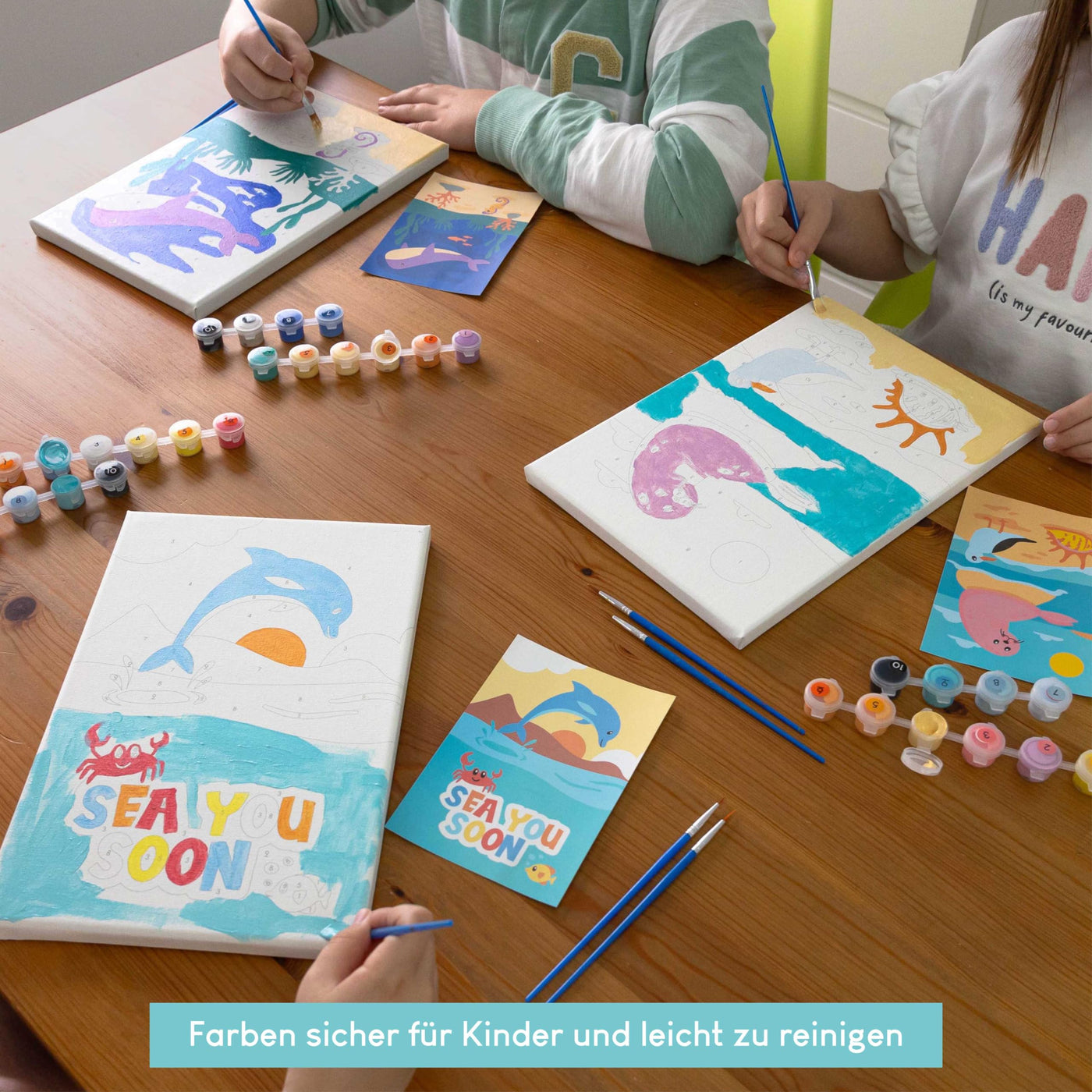 Set créatif de peinture par numéros pour enfants