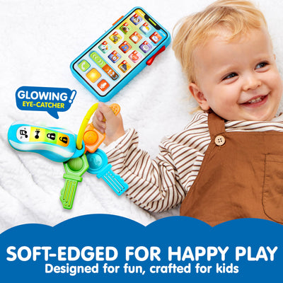 Smartphone, Phone, Play Phone keyfob key toy set children toddler cell phone toy