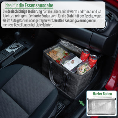 2 Stück Einkaufstasche Wiederverwendbare faltbare Kühltasche Einkaufskorb