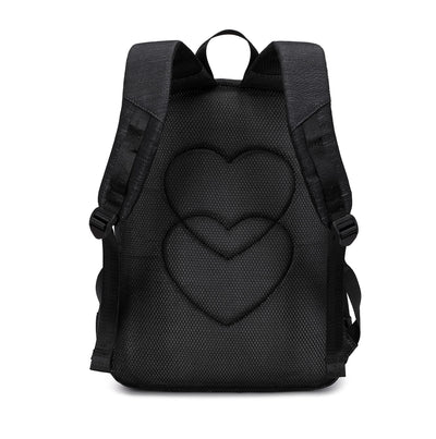 Modern cute backpack with laptop bag