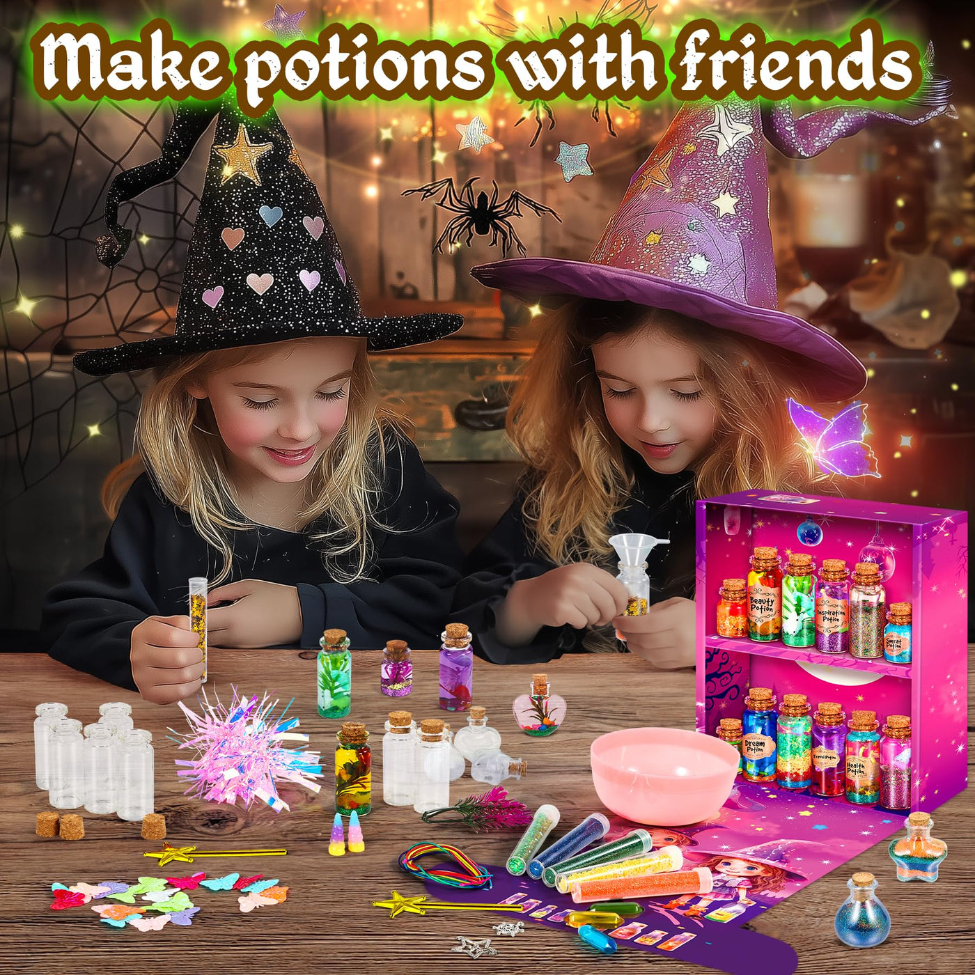 Cadeau créatif kit de potion magique pour enfants, expériences