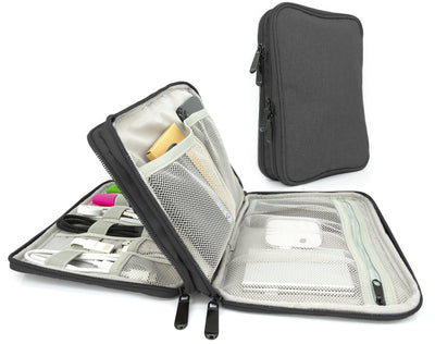 Universal cable organizer bag for electronic accessories - Travel cable bag storage