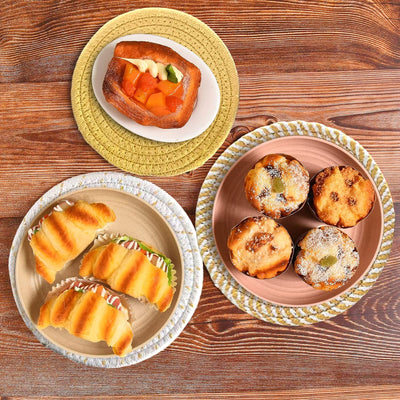 Support de Pot Chaud de Tapis de Tissage de Fil de Coton