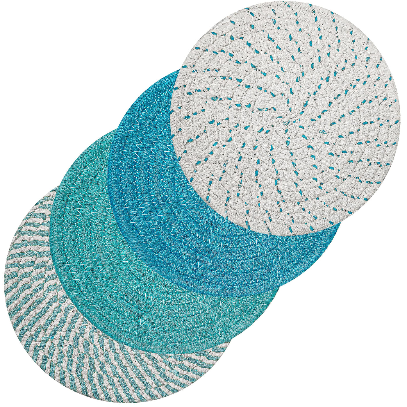 Support de Pot Chaud de Tapis de Tissage de Fil de Coton