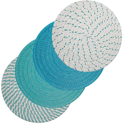 Support de Pot Chaud de Tapis de Tissage de Fil de Coton