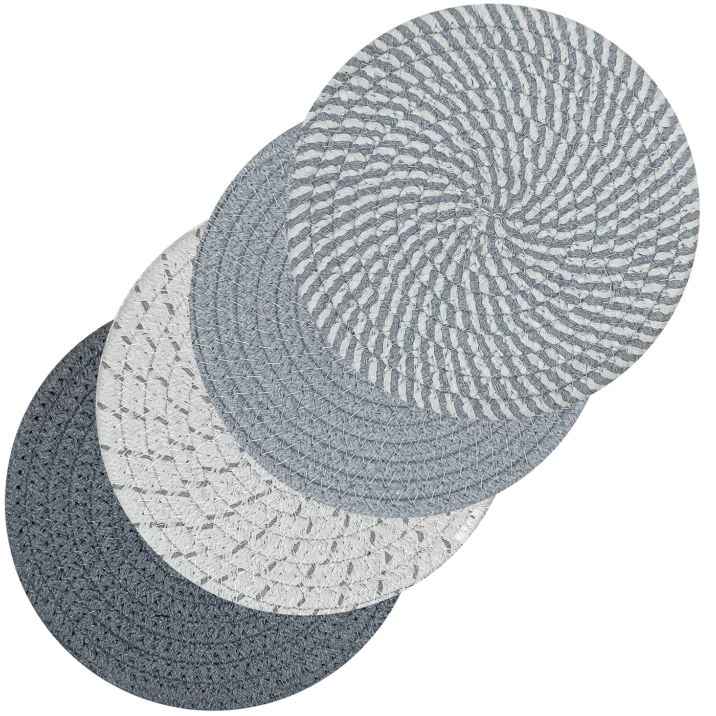 Support de Pot Chaud de Tapis de Tissage de Fil de Coton