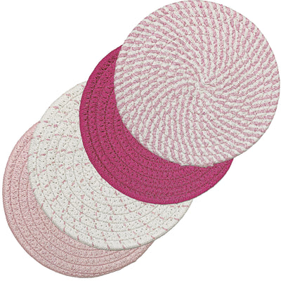 Support de Pot Chaud de Tapis de Tissage de Fil de Coton