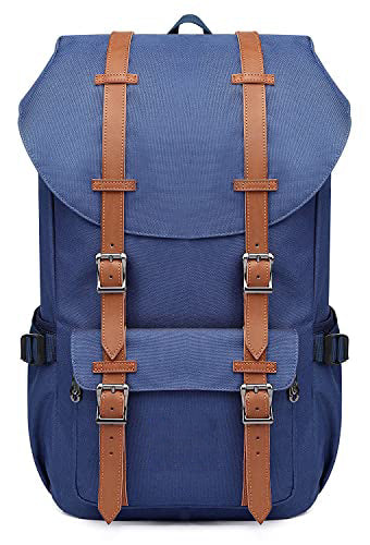 Backpack Daypack with laptop compartment for 15 inch notebook for school, university, travel, hiking