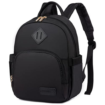 Backpack, Waterproof Small Backpacks Bag 2 in 1 Daypack Elegant, Modern School Backpack Travel Backpack