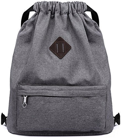 Tasche Rucksack Hipster Kordelzug Turnbeutel gymsack mit Innentasche Sportrucksack