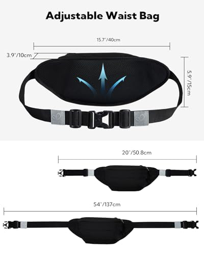 Belt bag Waist bag Sports Belt bag Mobile phone Waterproof Waist bag