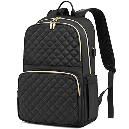 Elegant school backpack Large day backpack Waterproof school bag with laptop compartment