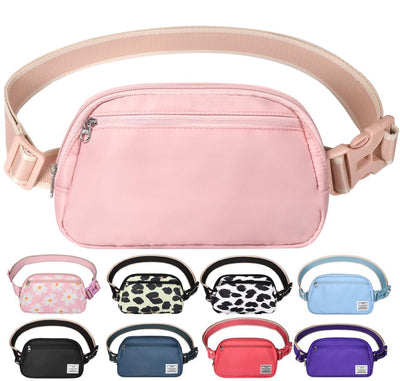 Fanny pack belt bag, sports fashion crossbody bag with adjustable strap