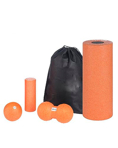 Fascia Starter Set 5-piece, fascia rollers/fascia balls for tension & adhesions