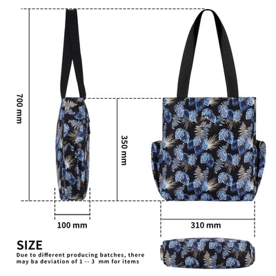 Fashion Handbag with Zipper Casual Shoulder Bag Shoulder Bag Large Shopping Bag