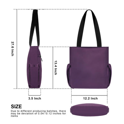 Fashion Handbag with Zipper Casual Shoulder Bag Shoulder Bag Large Shopping Bag