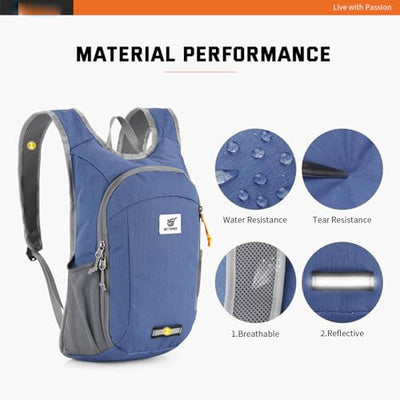 Foldable backpack Ultralight daypack Waterproof daypack Travel backpack Hiking backpack for hiking trips City trips