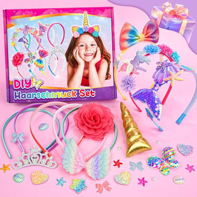 Gifts, DIY hair accessories - Easter gifts for children, craft kit for children, Easter crafts for children