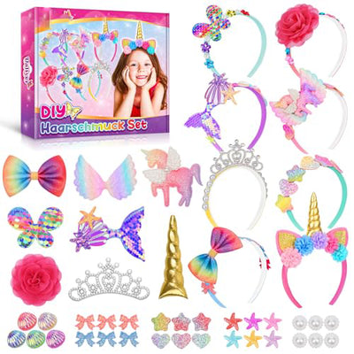 Gifts, DIY hair accessories - Easter gifts for children, craft kit for children, Easter crafts for children