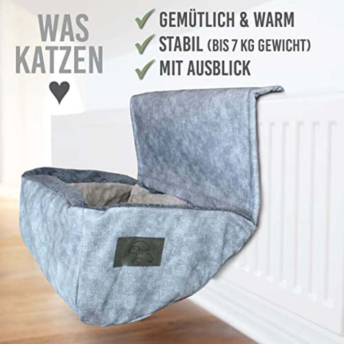 Heating couch | Also suitable for large cats I cat bed heating hanging cave cat heating hammock heater couch cats