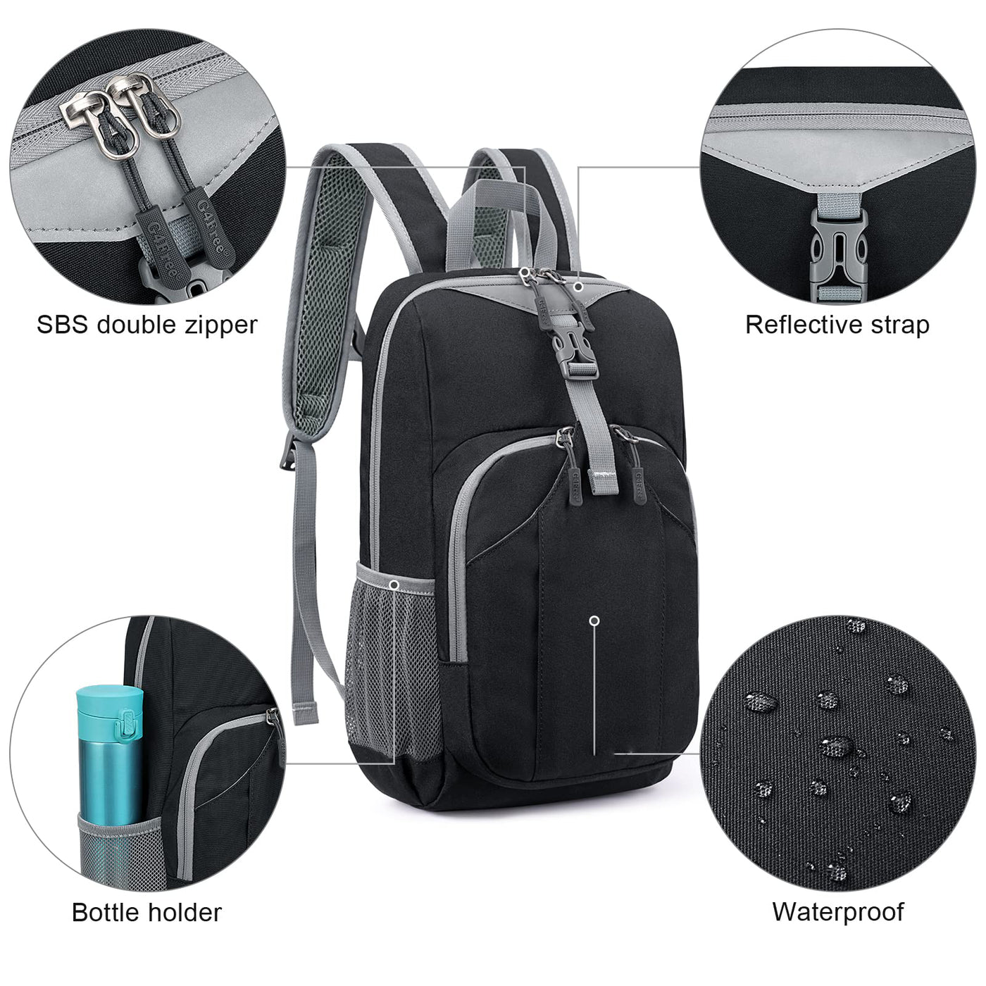 Wanderrucksack, kleiner Wanderrucksack, Radfahren, kompakter Schulterrucksack