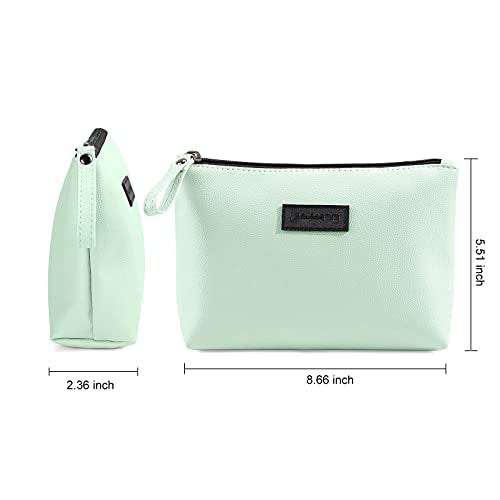 Kleine Kosmetiktasche für Handtasche, Reise Kosmetiktasche, Make up Tasche, PU Leder tragbare