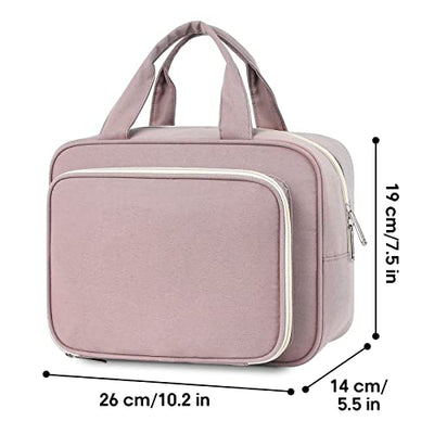 Large toiletry bag & large cosmetic bag, make-up bag for & full size toiletry bag