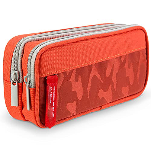 Large Capacity Canvas Pencil Case