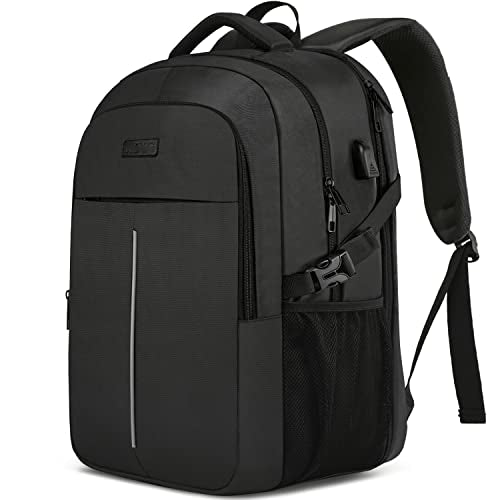 Großer Laptop-Rucksack Laptop-Tasche für die Schule Arbeit mit USB-Ladeanschluss Wasserdicht