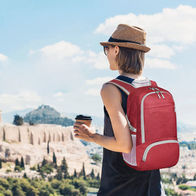 Leichter faltbarer Rucksack - Packbare Rucksäcke, kleine faltbare Rucksäcke Wanderrucksack Wasserdicht