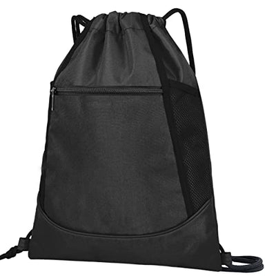 Tasche mit Kordelzug, wasserdicht, Oxford, Yoga-Tasche, Kordelzug, kleiner Rucksack mit Kordelzug, für Fitnessstudio, Schule, Schwimmen, Pool, Strand, Camping, Reisen